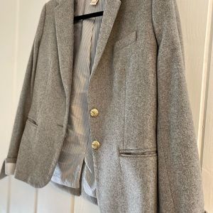 J.Crew Schoolboy Blazer in Size 6 Grey